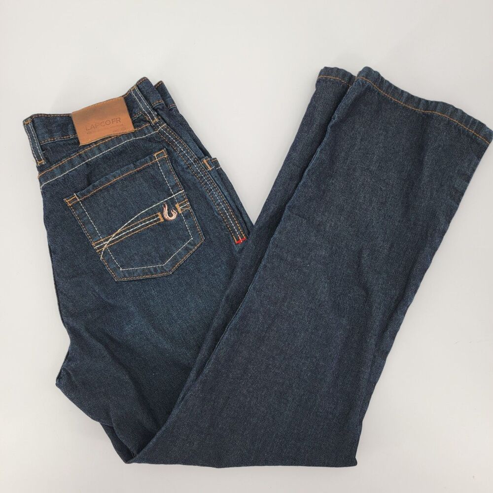 LAPCO Flame Resistant Mens 32x30 100% Cotton Denim Straight Jeans